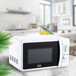WINNINGSTAR Hot Selling 20L <b>Small</b> Household Multifunctional Turntable Mechanical <b>Microwave</b> Oven (European/British Standard) - Product Image 4