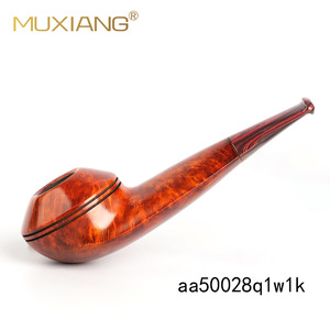 Muxiang Wooden Tobacco Pipe Bent Type Hand Carved Rosewood Smoking Pipe For Personal Gift - Product Image 2