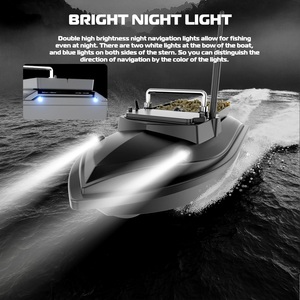 Bateau à appâts télécommandé Flytec V050 pour la pêche à la carpe, bateau à appâts RC professionnel, capacité <span class=keywords><strong>de</strong></span> 4,4 lb, grand bac <span class=keywords><strong>de</strong></span> 2 kg, longue autonomie - Product Image 4