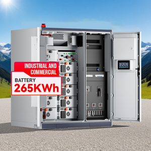 Système de batterie lithium haute tension 314Ah 80kWh 100kWh 200kWh 265kWh Armoire de stockage de batteries LiFePO4 industrielle et commerciale - Product Image 1