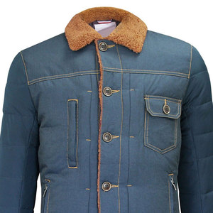 High Street Winter Jackets Full Sleeve Winter <b>Padded</b> Jacket With Button Custom Logo <b>Cheap</b> Price Casual Wear Men Winter Jacket - Product Image 3