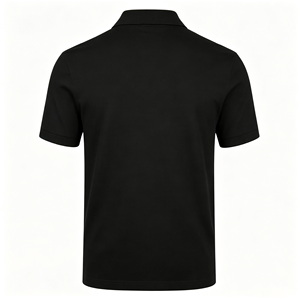 Polo homme personnalisé avec logo, polyester respirant, manches courtes, polo de golf vierge, vente en gros OEM - Product Image 2