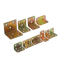 Plaque de connexion d'angle en L épaissie sur mesure pour armoire, quincaillerie estampée, taille personnalisée
