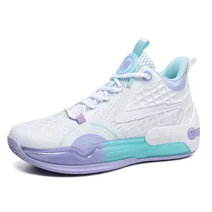 <strong>2026</strong> Custom Brand Logo High Top Professional Cushion Mesh Men's <strong>Basketball</strong> <strong>Shoes</strong> Running Sport Walking Style <strong>Shoe</strong> Men Sneakers - Product Image 1