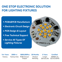 Panel de Luz LED de 5V 3W, Clasificación IP20, 1 Año de Garantía, Compatible con Conexión de Carga/Batería/Control Táctil, Panel de Aluminio