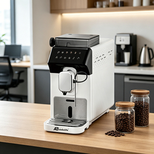 Anbolife Nouvelle machine à café automatique professionnelle avec réservoir d'eau de 2,2 <span class=keywords><strong>L</strong></span> et système Rotor-DETC breveté, machine à expresso à une touche - Product Image 6