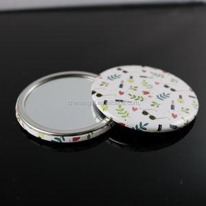 Quảng Châu nhà máy kích thước nhỏ Vòng tinplate gương mỹ phẩm cá nhân Túi gương cho phụ nữ & cô gái trang trí khung kim loại - Product Image 4