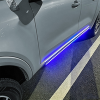 Marchepied électrique automatique avec éclairage LED néon double pour GMC SIERRA Regular Cab 2020-2026