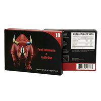 Complément Alimentaire pour Hommes Soutien Intime Marque Blanche 10 Capsules Formule Compacte en Boîte Emballage Personnalisé OEM Vente en Gros