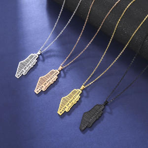 Lateefah – bijoux OEM en acier inoxydable, Double face, <span class=keywords><strong>carte</strong></span> polie, code-barres, fabriqué en turquie - Product Image 1