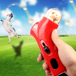 Lanciatore di Snack per Cani, Giocattolo Interattivo a Forma di Pistola, Dispenser di Premi per Addestramento - Product Image 1