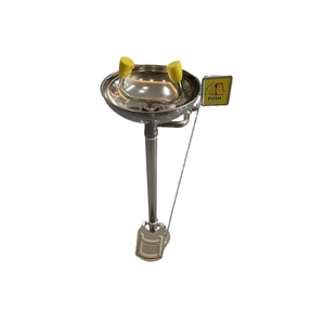 Sistema de <span class=keywords><strong>Lavaojos</strong></span> Moderno de Acero Galvanizado de Alta Resistencia con Pedestal, para Escuelas, Hospitales y Laboratorios, Marca Furui - Product Image 2