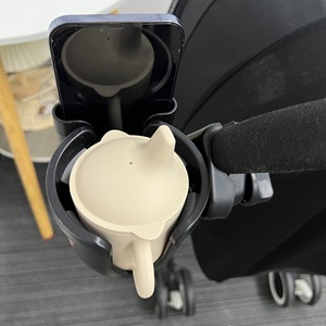 Phổ 2 trong 1 giữ cốc và điện thoại chủ pushchair xe đẩy em bé cup chủ cho pram Xe đẩy giá chai cho bé du lịch - Product Image 5