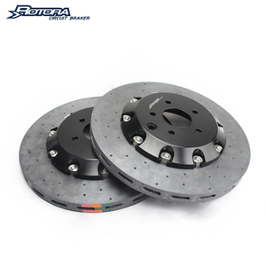 Disque de frein en céramique carbone Rotora Expert Sport 405 410 412 mm adapté aux freins à 4-6-8-10 pistons pour Skoda Opel <span class=keywords><strong>Seat</strong></span> Lancia - Product Image 2