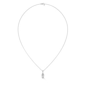 Colgante de Plata Fina con Diamantes Cultivados en Laboratorio, Impresionante Accesorio de Joyería, Ideal para Fiestas, Eventos Laborales, Uso Casual o Formal - Product Image 3