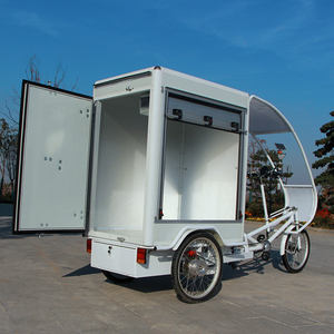 Caja de carga de aluminio de carga pesada, Motor de 1000W, resistencia de 90km, triciclo de carga eléctrica de tres ruedas, en venta - Product Image 4