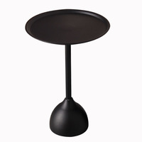 Modèle miniature de table basse géométrique en fer forgé, table à thé ronde, pièces 1:12, meubles pour maison de poupée ob11, bricolage
