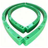 Rail de guidage en nylon auto-lubrifiant haute performance pour ligne d'assemblage