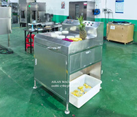 Hoge kwaliteit grote capaciteit fruit ananas snijmachine hoge snelheid groente wortel snijmachine