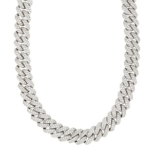 <strong>Custom</strong> Cuban Link <strong>Chain</strong> 925 Sterling Silver Jewellery Fine Jewelry Necklace Hip Hop Miami Cuban Link <strong>Chain</strong> for <strong>Men</strong> - Product Image 4