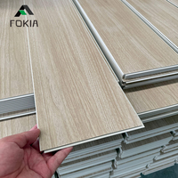 Supplier Cina Grosir Lantai Vinyl Klik SPC Modern Motif Kayu untuk Dapur Rumah Sakit Sekolah Apartemen Ramah Lingkungan