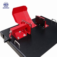 Plataforma Elevadora Hidráulica Eléctrica para Motocicletas de 300 kg, Tipo Tijera, Color Rojo, con Certificación CE, en Oferta