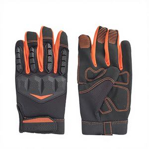 Guantes de Seguridad Antideslizantes Ecológicos de la Marca Alpine Industries, Unisex, Nuevos, Resistentes a Impactos, con Construcción de Cuero y TPR - Product Image 1
