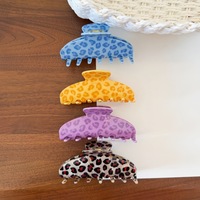CHUJIAN – Nouvelles pinces à cheveux en acétate de haute qualité, motif léopard, 10,5 cm, faites à la main, robustes, personnalisables