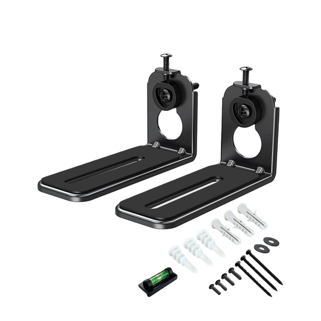 MOUNTUP Patented Design and Level Adjustable Universal Soundbar Wall Mount Sound Bar Bracket