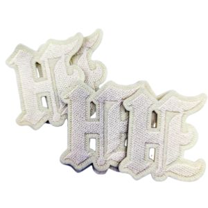 Parches de Diseño Personalizados Ecológicos con Flores y Corazones Bordados, con Revestimiento Termoadhesivo para Blusas y Sombreros - Product Image 1