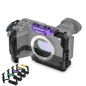 Precio barato para Sony OEM al por mayor jaula de cámara de metal personalizada para Sony Cinema Line FX2 jaula de cámara de metal estabilizador Rig - Product Image 1