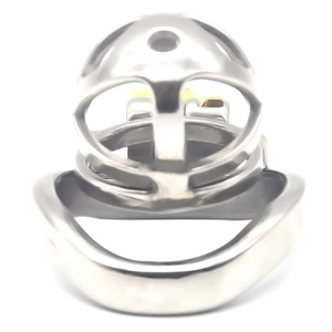 Jaula de <span class=keywords><strong>castidad</strong></span> para hombre, dispositivo de pájaro hueco, <span class=keywords><strong>candado</strong></span> de acero inoxidable 304, restricción, juguete sexual para adultos - Product Image 5