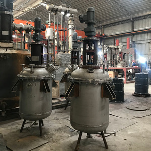 Cuve de Réaction en Acier Inoxydable pour Mélange de Résines Alkydes et Polyester Insaturées, Moteur et Pompe Haute Efficacité, Capacité 10L-5000L - Product Image 2