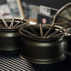 Viorock ล้ออะไหล่สำหรับรถสีดำ18 19 21 22นิ้ว5*112 5*114.3ล้อ forgeiato แบบปรับแต่งได้สำหรับรถเบนซ์รถโตโยต้า - Product Image 2