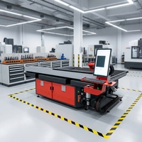 Máquina de Corte de Vidrio Profesional con PLC para Vidrio de 3-19 mm con Software Fácil de Usar
