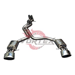 Vortex 304ท่อไอเสียแบบ catback สแตนเลสสตีลสำหรับรถ Audi RS6 RS7 C8 4.0T V8 2019-2025รีโมทคอนโทรล - Product Image 1