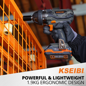 Clé à chocs sans fil KSEIBI de haute qualité KDS 20V-400 pour serrage <span class=keywords><strong>ou</strong></span> démontage de boulons, vis et fixations, tournevis électrique - Product Image 6