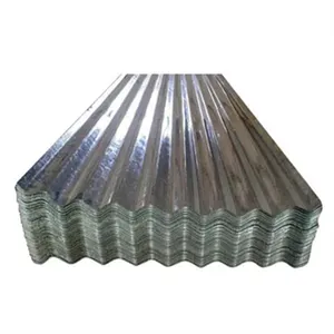 Harga Murah GI lembar atap bergelombang SPCC SGCC DX51D 0.35mm lembar atap logam besi bergelombang galvanis