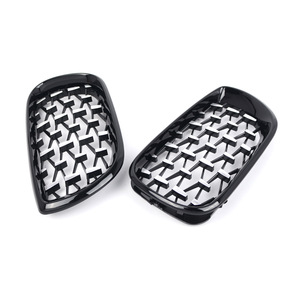 Parrilla delantera estilo Meteor Diamond para BMW Serie 3 E46, de plástico ABS, para actualización o reequipamiento. - Product Image 3
