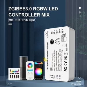 NEW Gledopto Zigbee 3.0 RGBW LED Controller Pro MIX DC 12-24-36-48-54 <strong>V</strong> 10 <strong>a</strong> Max 2.4G RF Remote Control Color Temp Adjustable - Product Image 2