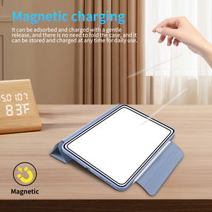 Fundas y Estuches para Tabletas de Cuero PU Transformables en Forma de Y, con Ranura Magnética para Lápiz, Función de Reposo Automático y Activación - Product Image 4