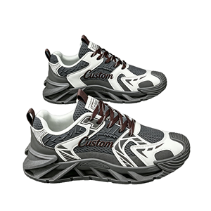 Chunky Mesh Lifestyle Sneaker Breathable Athletic Running Shoes <strong>for</strong> <strong>Men</strong> Custom Logo Durable Casual Fashion <strong>Trainers</strong> - Product Image 2
