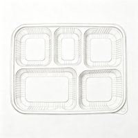 Boîtes de préparation de repas en papier compostable jetables, emballage écologique en kraft pour les entreprises de plats à emporter