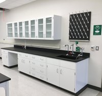 Banc de laboratoire Styles personnalisables Table de travail en métal Mobilier de laboratoire Design libre