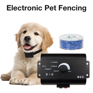 Nhà Máy Giá Vô Hình Không Dây Điện Con Chó Hàng Rào Ngoài Trời Con Chó Đào Tạo Điều Khiển Từ Xa Tiếng bíp Con Chó Sốc Cổ Áo Điện Hàng Rào - Product Image 3