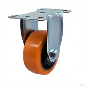 Hochleistungs-Lenk rollen mittlerer Größe Sicherheit Dual <span class=keywords><strong>Lock</strong></span> PP-Material 80kg Tragfähigkeit für Werk bänke Wagen Dollies-Schränke - Product Image 4