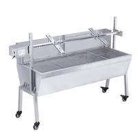 Meilleure vente en plein air, rôtissoire automatique, Barbecue, Barbecue, charbon de bois, poulet, agneau, broche, rôtissoire