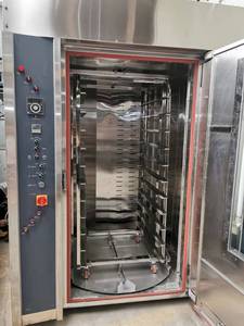 Horno Rotatorio Industrial a Gas, Diésel y Eléctrico para Panadería, Venta <span class=keywords><strong>de</strong></span> Horno Rotatorio Comercial Italiano <span class=keywords><strong>de</strong></span> 16, 32 y 64 Bandejas - Product Image 5
