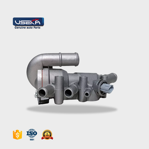 Useka เทอร์มอสแตตอลูมิเนียมสำห<span class=keywords><strong>รับ</strong></span> Ford Fiesta 2S6G-8A586-D1CA อะไหล่รถยนต์ - Product Image 1