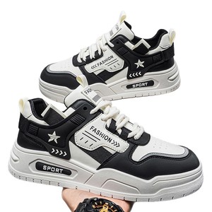 Chaussures pour hommes, baskets, chaussures blanches. Nouvelles chaussures de sport tendance, polyvalentes et décontractées pour le printemps 2026. Chaussures tendance à semelles épaisses. - Product Image 5